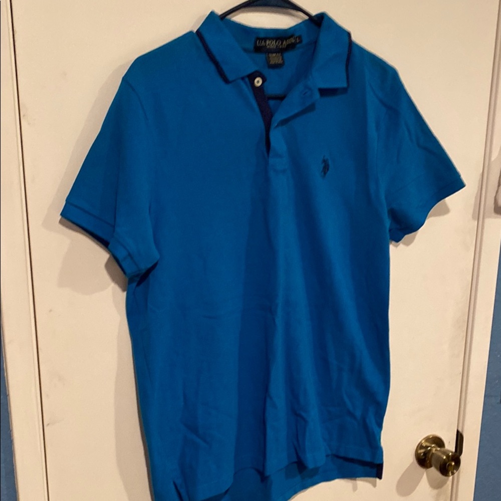 U.s. polo assn. polo tshirt size large slim fit